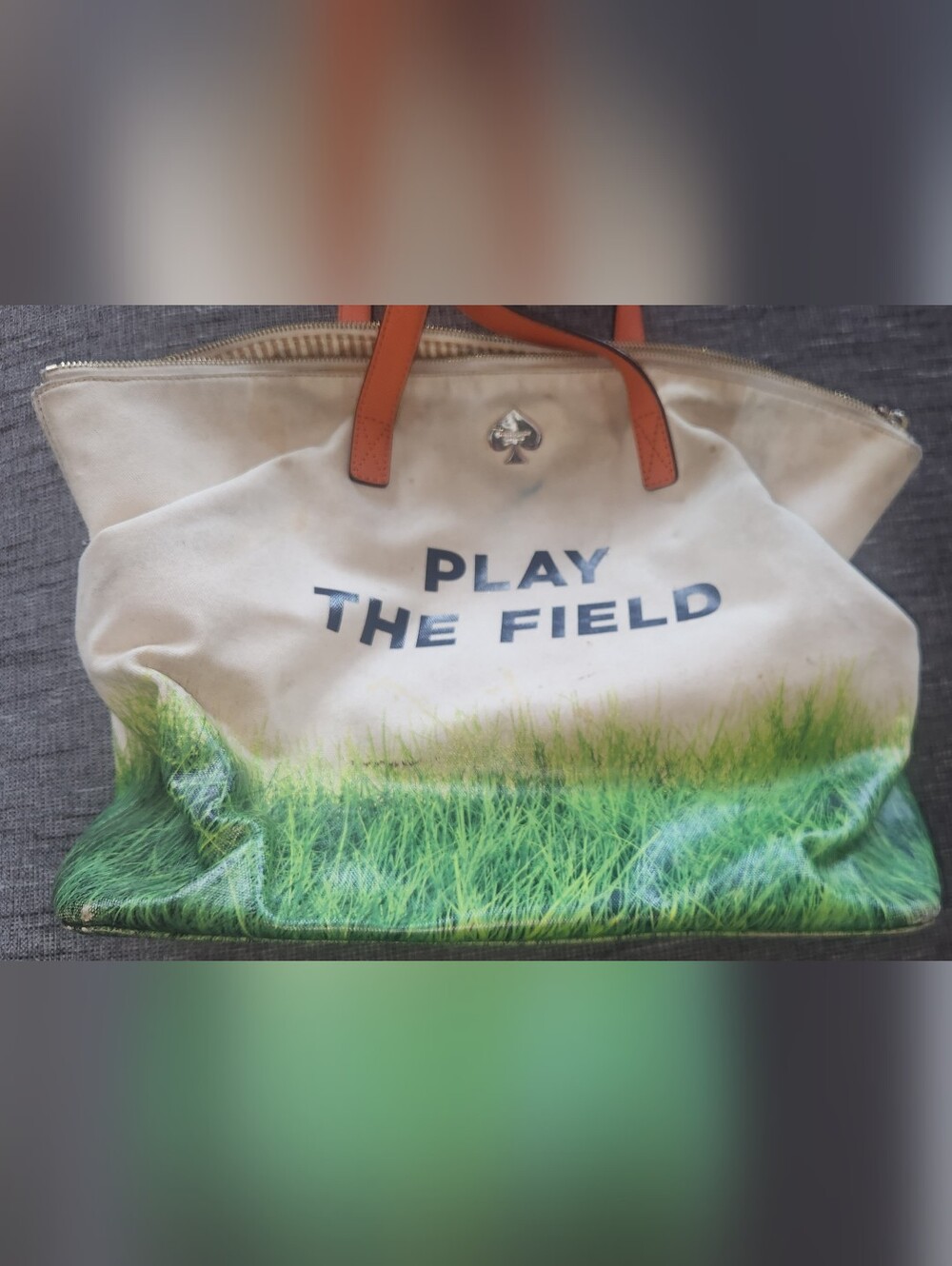 KATE SPADE Play in the Field Shopper Purse Tote